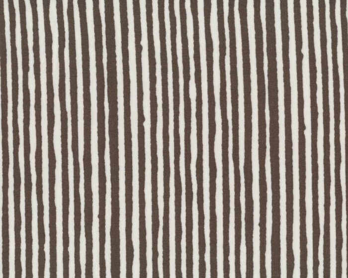 Viskosestoff TENCEL™ STRIPE, Streifen, weiß-dunkelbraun, Fibre Mood