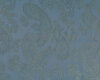 Jacquard-Futterstoff zweifarbig mit Paisleys, taubenblau-beige