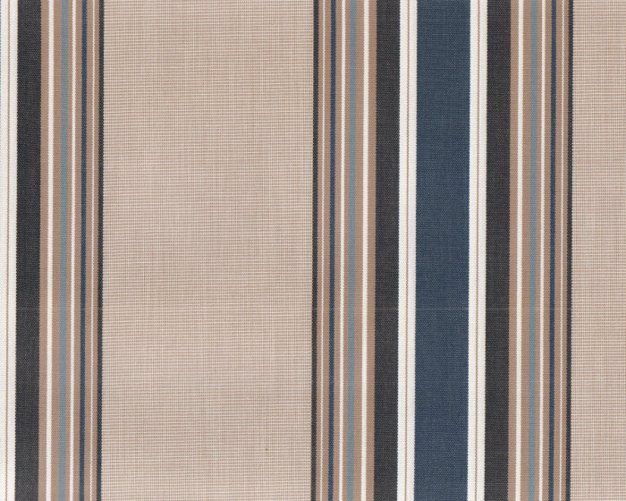 Outdoor-Polsterstoff aus dralon® SUNNY, teflonbeschichtet, Streifen, natur