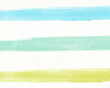 Baumwolljersey BLOCKSTREIFEN in Aquarell, mintgrün-blau, Hilco