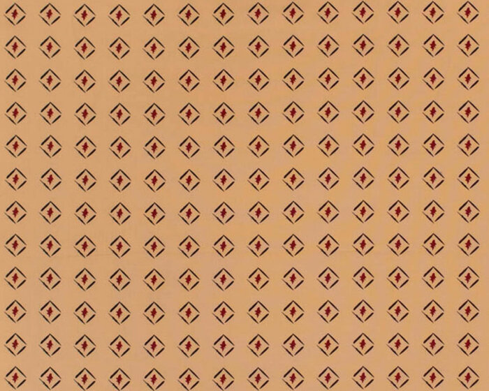 Baumwollstoff Popeline mit Stretch, Rauten, dunkelrot, Fibre Mood