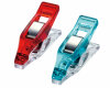 Stoffklammern Mini Wonder Clips, rot-türkis, Clover
