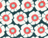 Viskosestoff ASIANA BLOSSOM, Chrysanthemen, Hilco