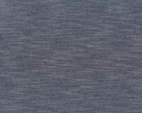 Baumwoll-Strickstoff BALIO, zweifarbig, dunkelblau, Hilco