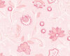 Baumwolljersey LEONIE, Paisley-Blumen, rosa, Hilco