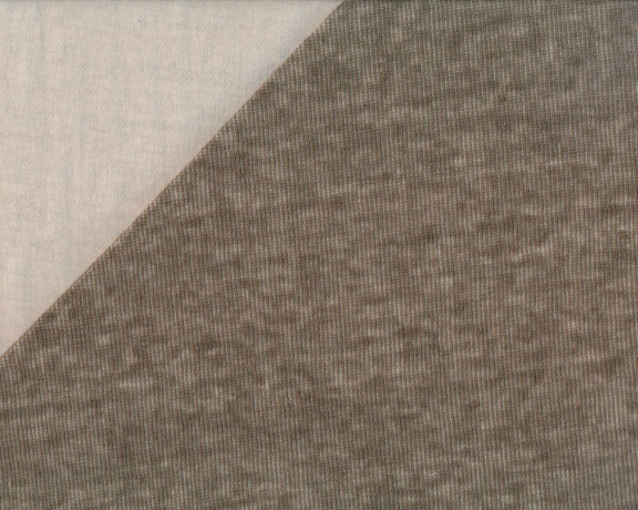 Doubleface Strickstoff BARATTI, olivgrün-creme, Hilco