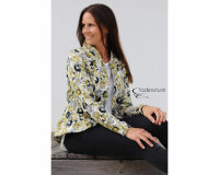 Metallic-Brokatstoff CLAUDE, Rosen & Magnolien, Hilco