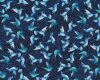 Patchworkstoff MIDNIGHT SAPPHIRE, Kolibri, blau