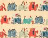 Patchworkstoff ELEPHANT JOY, Elefantenfamilie, Benartex
