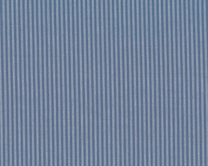 45 cm Reststück Westfalenstoff, Webstoff KITZBÜHEL,Vichy-Streifen, graublau