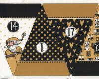 Adventskalender nähen mit Weihnachtsmann & Rentier, Steinbeck