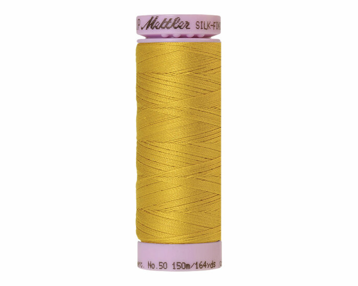 Maschinenstickgarn SILK FINISH COTTON No.50, 150 m, Mettler 0117
