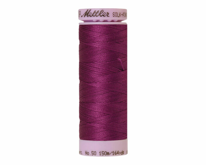 Maschinenstickgarn SILK FINISH COTTON No.50, 150 m, Mettler 1062