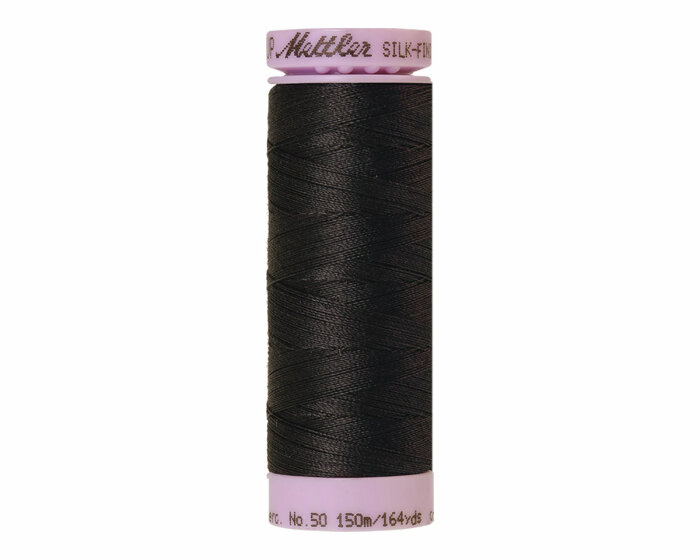 Maschinenstickgarn SILK FINISH COTTON No.50, 150 m, Mettler 0348