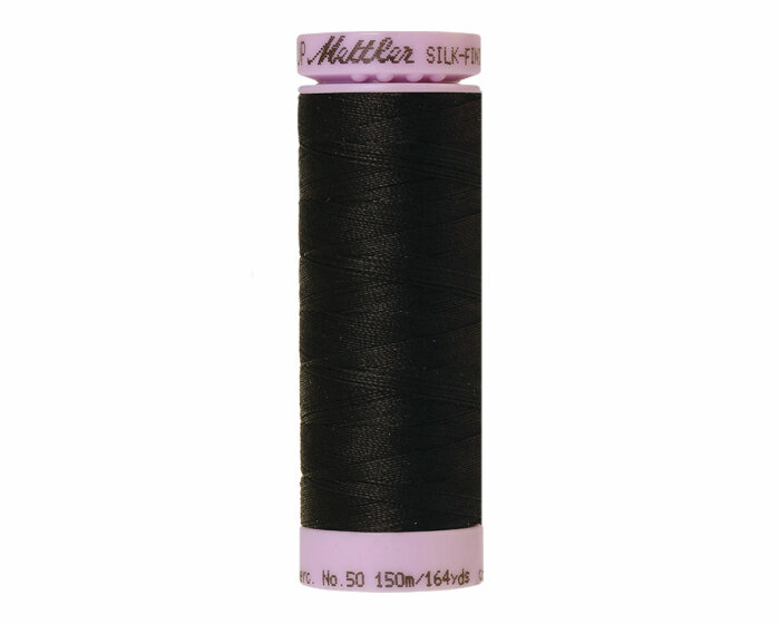 Maschinenstickgarn SILK FINISH COTTON No.50, 150 m, Mettler 4000