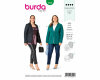 Schnittmuster Blazer PLUSGRÖSSE, burda style 6258