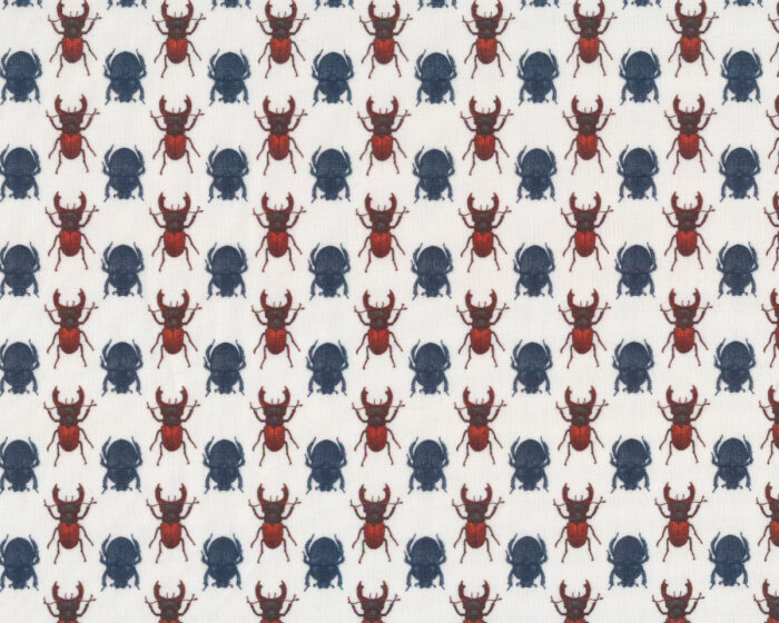 Baumwollpopeline CERVA, Hirschkäfer, Toptex