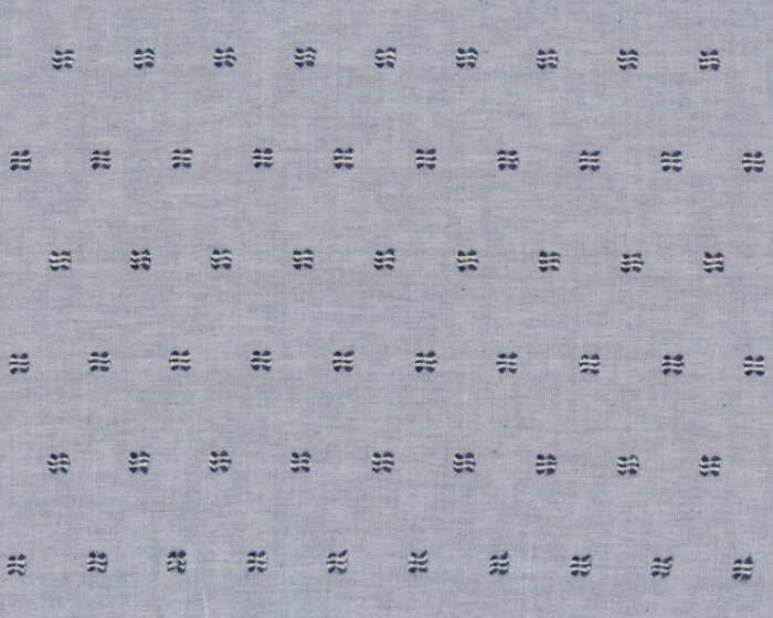 Baumwoll-Jeansstoff WOVEN CUT, geschnittene Fäden, nachtblau, Toptex