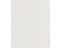 Baumwollpopeline LOCHSTICKEREI, einseitige Bogenkante, weiß