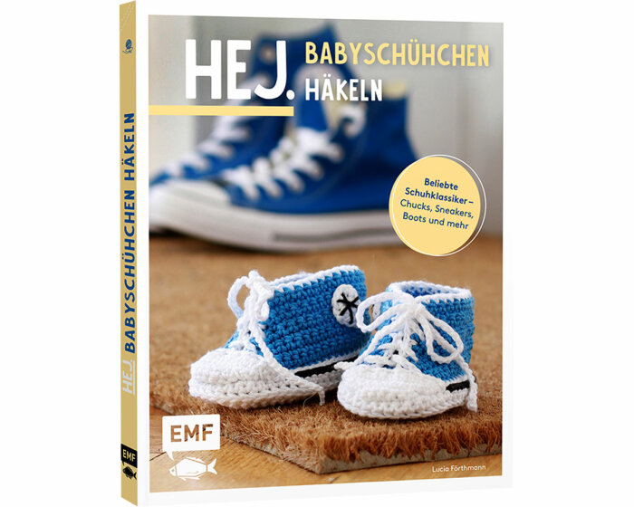 Häkelbuch: Babyschühchen häkeln - Taschenbuch, EMF