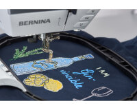 BERNINA Stickrahmen Großer Freiarm-Stickrahmen, 14,5 x 25,5 cm