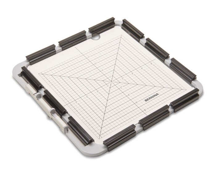 BERNINA Klemm-Stickrahmen, medium, 21,5 x 21,5 cm