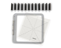 BERNINA Klemm-Stickrahmen, medium, 21,5 x 21,5 cm