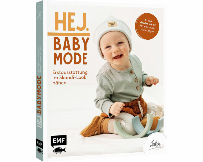 Nähbuch: HEJ. Babymode - Erstausstattung im Skandi-Look nähen, EMF