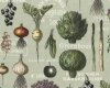 Deko-Baumwollstoff JARDINIER, Ananas und Rüben