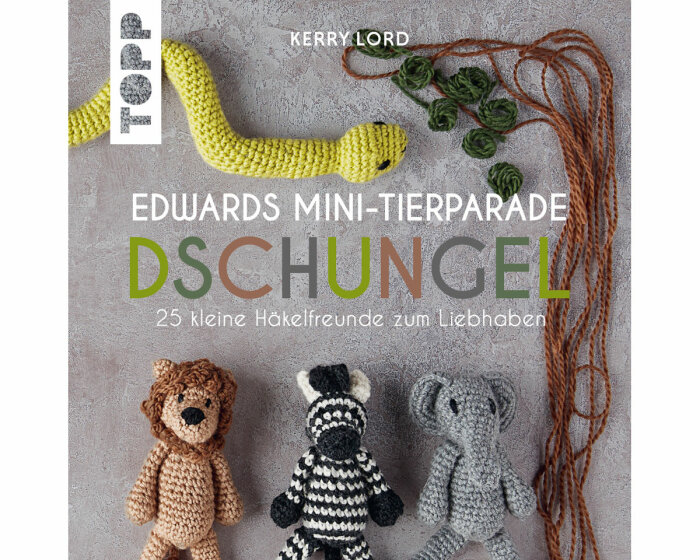 Handarbeitsbuch: Edwards Mini-Tierparade - Dschungel, TOPP