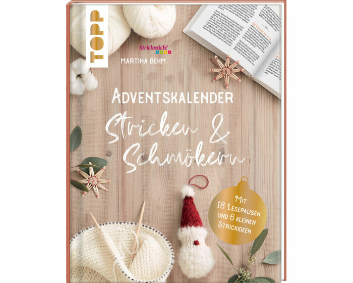 Strick-Adventskalender: Stricken & Schmökern, TOPP