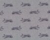 Sweatstoff RETROFLIEGER, Flugzeuge, grau meliert, Hilco