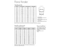 Kinder-Schnittmuster Bluse oder Tunika FLORA, fadenkäfer