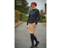 Damen-Schnittmuster WILDER PFEFFER, dehnbare Stoffe, Blaubeerstern