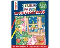 Weihnachts-Malbuch: Zauberpapier Adventskalender, TOPP