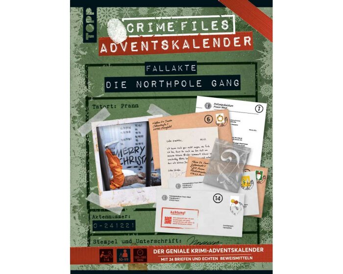 Adventskalender: Crime Files - Fallakte Die Northpole-Gang, TOPP