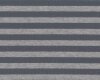 65 cm Reststück Baumwoll-Jersey CAMPANTE, breite Streifen, steingrau-grau meliert