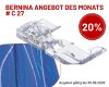 BERNINA Transparenter Overlock- und Combofuss # C27 für Coverlock L 890