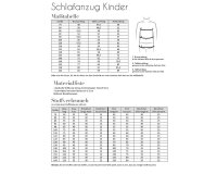 Kinder-Schnittmuster Schlafanzug, fadenkäfer