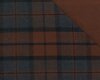 Doubleface-Wollstoff ELARA, Glencheck-Karo, braun-blau, Toptex