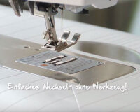 BERNINA Geradstich-Stichplatte BERNINA-Greifer B435 und B475