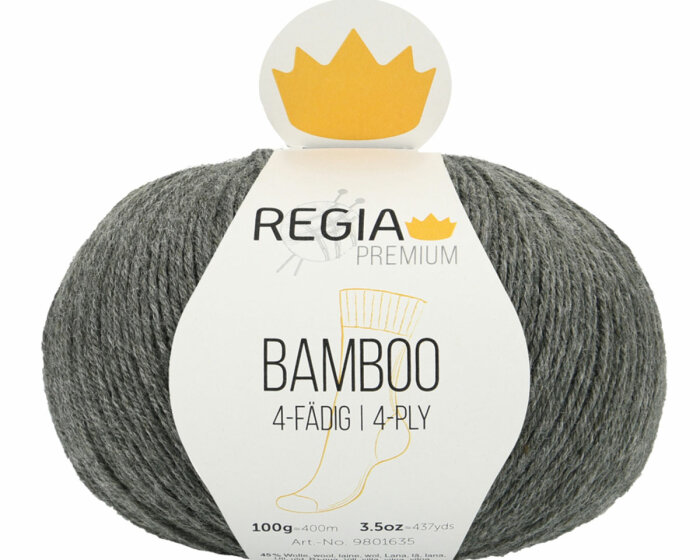 Handstrickgarn BAMBOO, Sockenwolle, Regia Premium