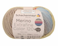 Handstrickgarn MERINO extrafine Color 120, Farbverlauf,...