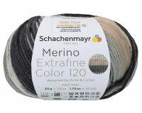 Handstrickgarn MERINO extrafine Color 120, Farbverlauf, Schachenmayr