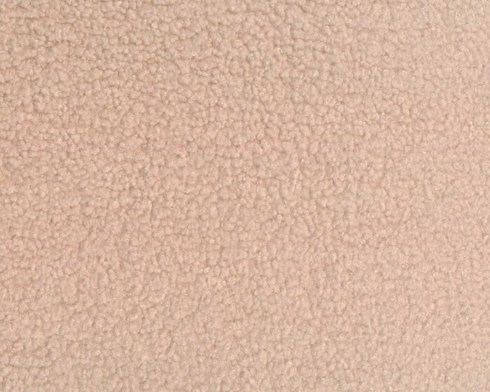 Doubleface-Fleecestoff TEDDY, hellbeige, Hilco
