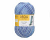 Handstrickgarn COOL STYLE COLOR, Sockenwolle, Schachenmayr Regia blau-weiß