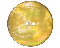 Glänzender Perlmuttknopf CIERRA 12 mm goldgelb