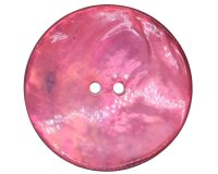 Glänzender Perlmuttknopf CIERRA 14 mm fuchsia