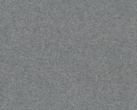 60 cm Reststück Baumwoll-Strickstoff BONO, grau meliert