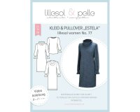 Damen-Schnittmuster Pullover & Kleid ESTELA, lillesol...